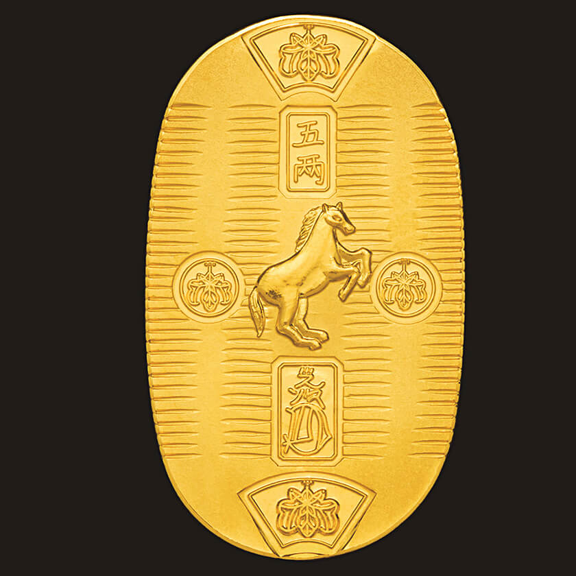 08-徳力_純金製干支小判午_2511外商