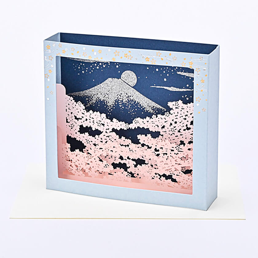 06-レーザーカット桜カード-1