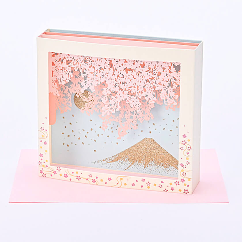 07-レーザーカット桜カード-2